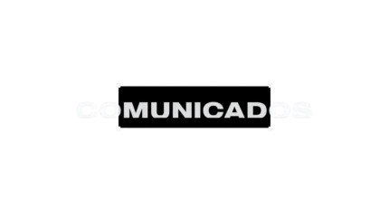 Comunicados — título animado transparente para iglesias