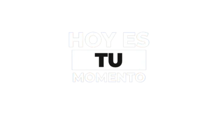 Hoy es tu momento — título animado transparente para iglesias