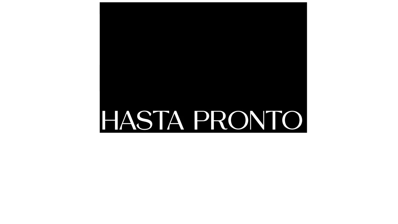 Hasta pronto — título animado transparente para iglesias
