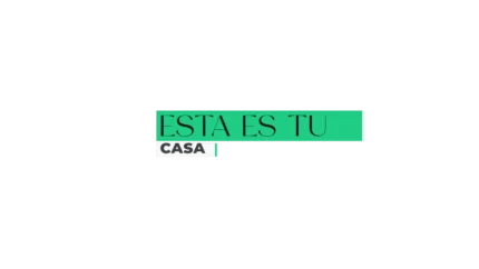 Esta es tu casa — título animado transparente para iglesias
