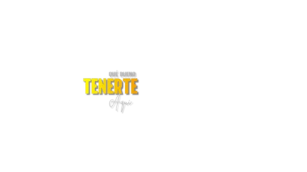 Qué bueno tenerte aquí — título animado transparente para iglesias