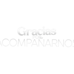 Gracias por acompañarnos — título animado transparente para iglesias
