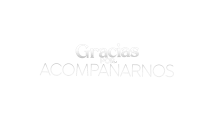 Gracias por acompañarnos — título animado transparente para iglesias