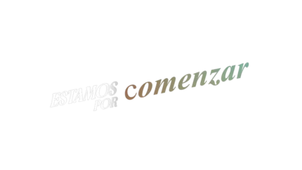 Estamos por comenzar — título animado transparente para iglesias