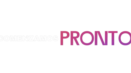 Comenzamos pronto — título animado transparente para iglesias