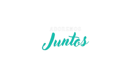 Adoremos juntos — título animado transparente para iglesias