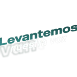 Levantemos nuestra voz — título animado transparente para iglesias