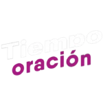 Tiempo de oración — título animado transparente para iglesias
