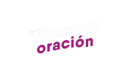Tiempo de oración — título animado transparente para iglesias