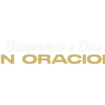 Busquemos a Dios en oración — título animado transparente para iglesias