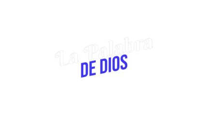 La Palabra de Dios — título animado transparente para iglesias