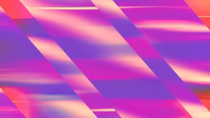 Vaporwave Velocity - Diagonal Flow Still — fondo abstracto horizontal magenta, violeta