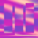 Vaporwave Velocity - Parallel Bars Still — fondo abstracto horizontal magenta, violeta