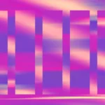 Vaporwave Velocity - Vertical Pulse Still — fondo abstracto horizontal magenta, violeta
