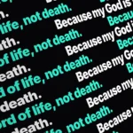Animated Original White Ticker worship background for church projection