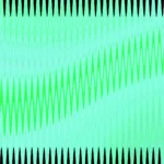 Malla Ondulada Turquesa y Verde Lima