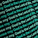 Animated Electric Garden Slack worship background for church projection