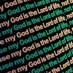 Animated Copper Ember Slack worship background for church projection