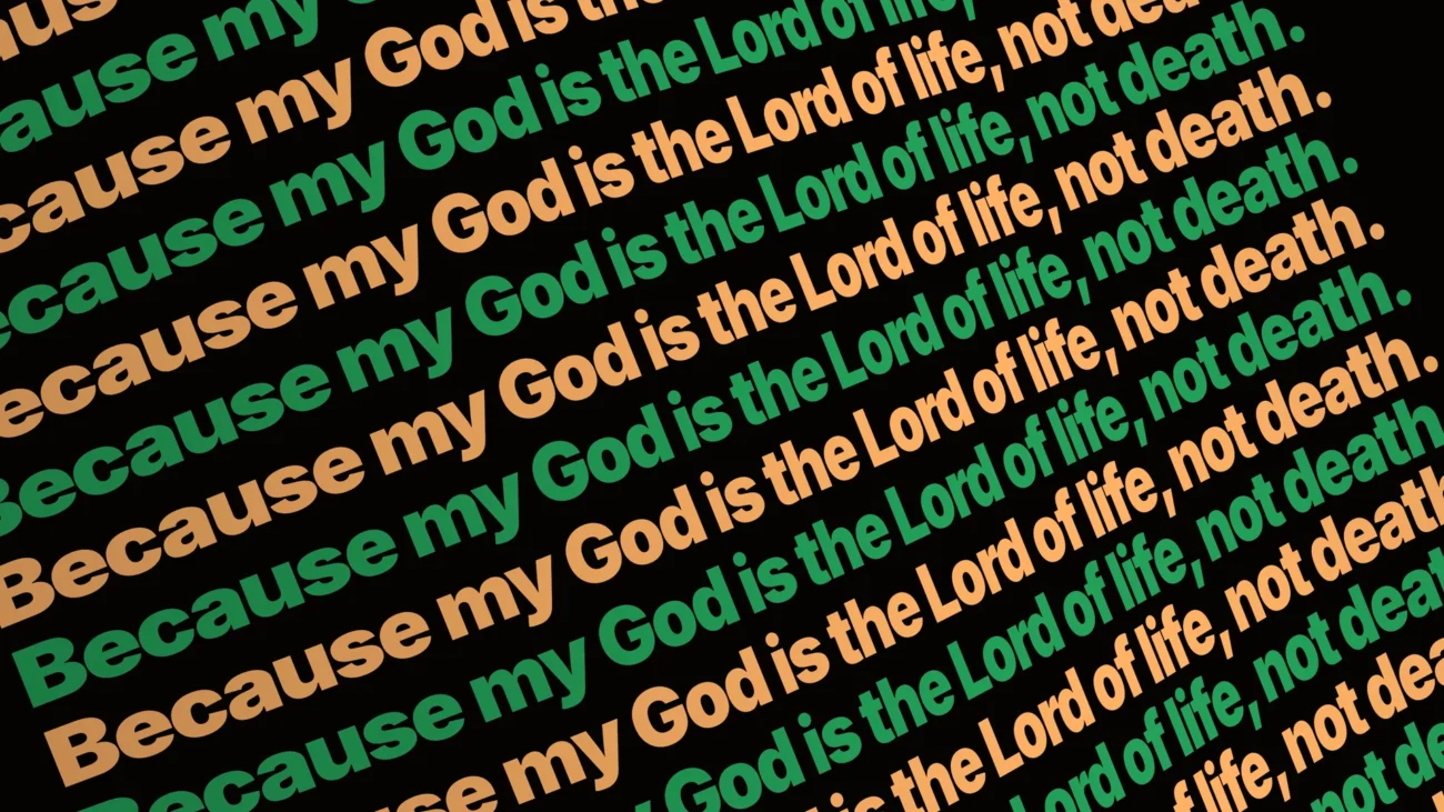Animated Solid Orange Slack worship background for church projection