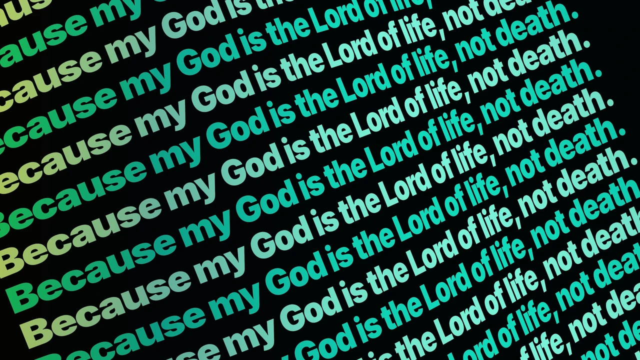 Still image of the Electric Garden Slack worship design for church slides and projection Electric Garden Slack worship still image with embedded wording for church projection