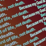 Animated Solar Coral Ticker worship background for church projection