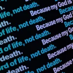 Animated Deep Ocean Ticker worship background for church projection