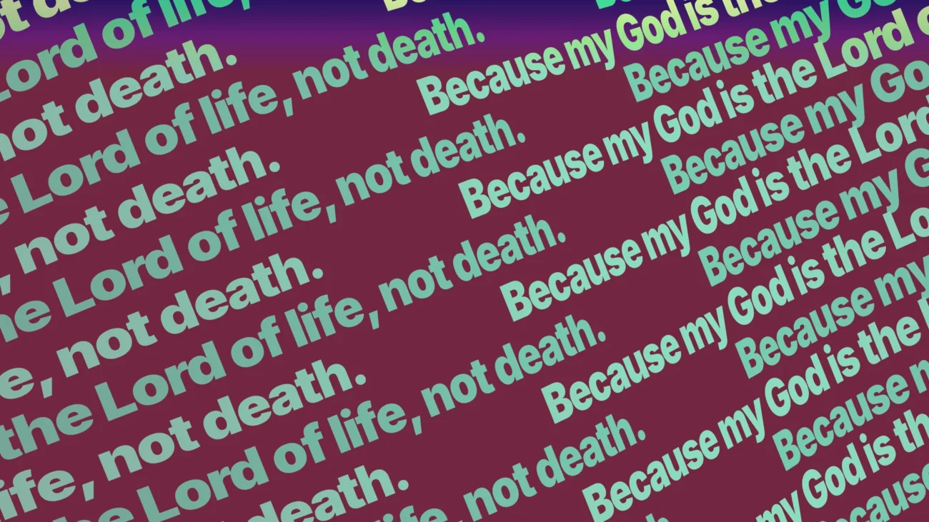 Animated Ultraviolet Orchid Ticker worship background for church projection