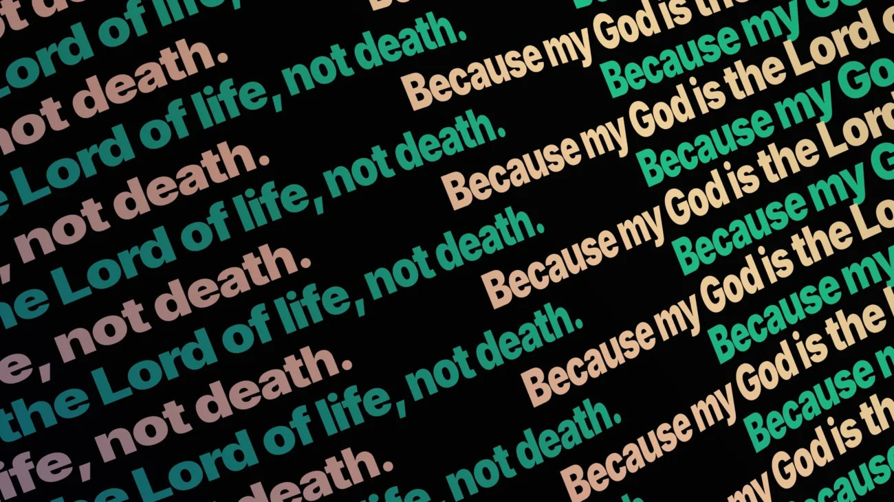 Animated Copper Ember Ticker worship background for church projection