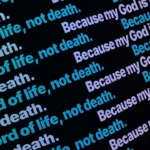 Deep Ocean Ticker worship still image with embedded wording for church projection