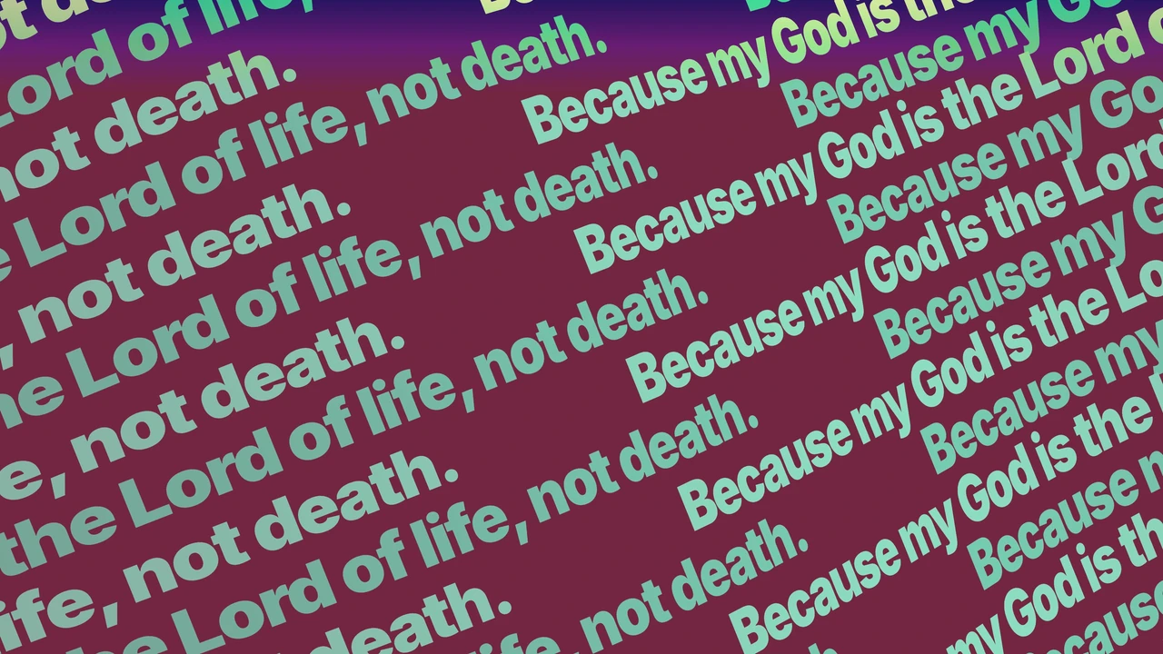 Still image of the Ultraviolet Orchid Ticker worship design for church slides and projection Ultraviolet Orchid Ticker worship still image with embedded wording for church projection