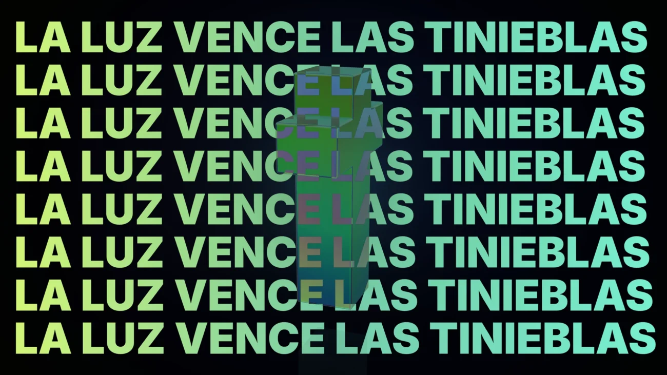 Fondo animado Jardín Eléctrico Master para proyección de adoración
