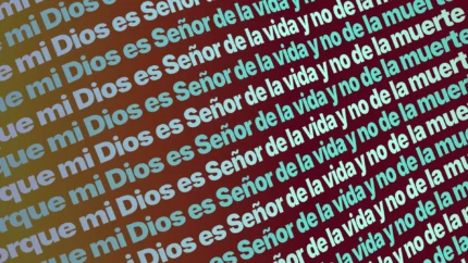 Fondo animado Solar Coral Slack para proyección de adoración