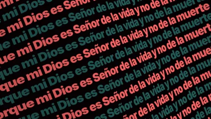 Fondo animado Rojo Sólido Slack para proyección de adoración