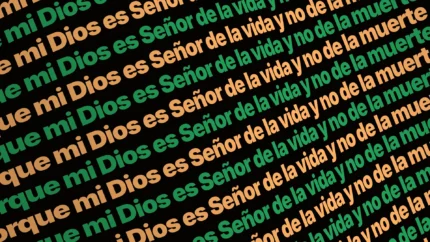 Fondo animado Naranja Sólido Slack para proyección de adoración