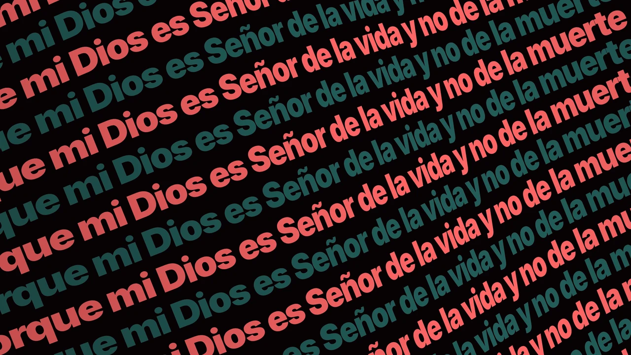 Imagen fija del diseño Rojo Sólido Slack para diapositivas y proyección de iglesia Imagen fija Rojo Sólido Slack con texto incorporado para proyección de iglesia