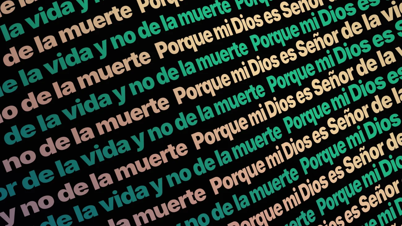 Fondo animado Brasa y Cobre Ticker para proyección de adoración