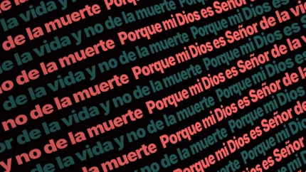 Fondo animado Rojo Sólido Ticker para proyección de adoración