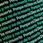 Imagen fija Jardín Eléctrico Ticker con texto incorporado para proyección de iglesia