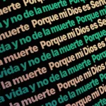 Imagen fija Brasa y Cobre Ticker con texto incorporado para proyección de iglesia