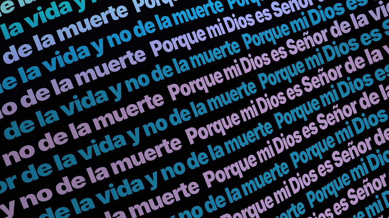 Imagen fija del diseño Océano Profundo Ticker para diapositivas y proyección de iglesia Imagen fija Océano Profundo Ticker con texto incorporado para proyección de iglesia