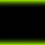 Marco rectangular luminoso neón verde chartreuse con centro negro para pantalla de iglesia