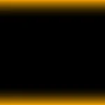 Marco rectangular luminoso neón ámbar dorado con centro negro para pantalla de iglesia