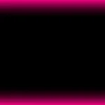 Imagen fija de un marco neón fucsia con centro negro para proyección de iglesia