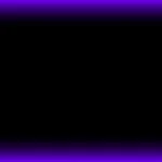 Marco rectangular luminoso neón violeta con centro negro para pantalla de iglesia