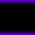 Imagen fija de un marco neón violeta con centro negro para proyección de iglesia