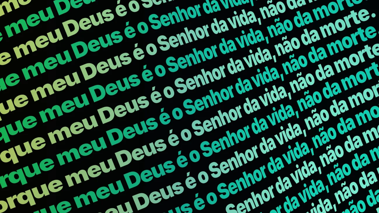 Fundo animado Jardim Elétrico Slack para projeção de adoração