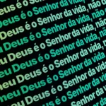 Fundo animado Jardim Elétrico Slack para projeção de adoração