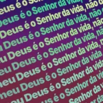 Fundo animado Orquídea Ultravioleta Slack para projeção de adoração