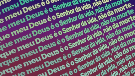 Fundo animado Orquídea Ultravioleta Slack para projeção de adoração