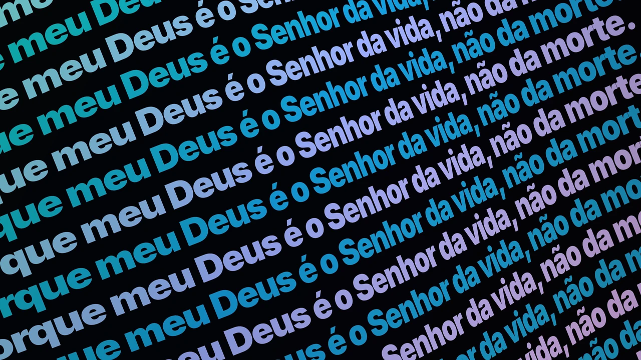 Imagem fixa do design Oceano Profundo Slack para slides e projeção na igreja Imagem fixa Oceano Profundo Slack com texto incorporado para projeção na igreja